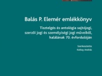 Balás P. Elemér emlékkönyv
